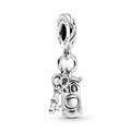 Disney Alice in Wonderland Key & Door Knob Dangle Charm