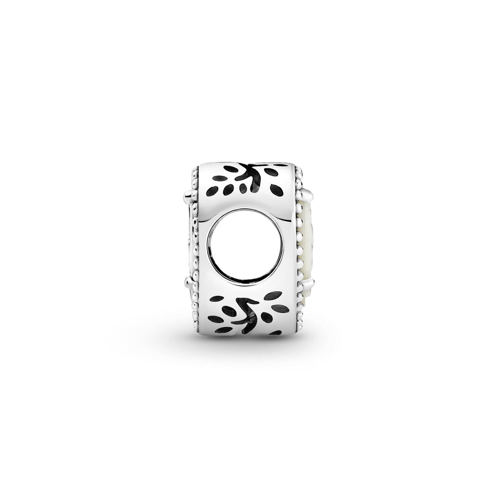 Openwork Heart & Family Tree Charm