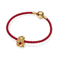 Chinese Fortune Charm and Bracelet Set